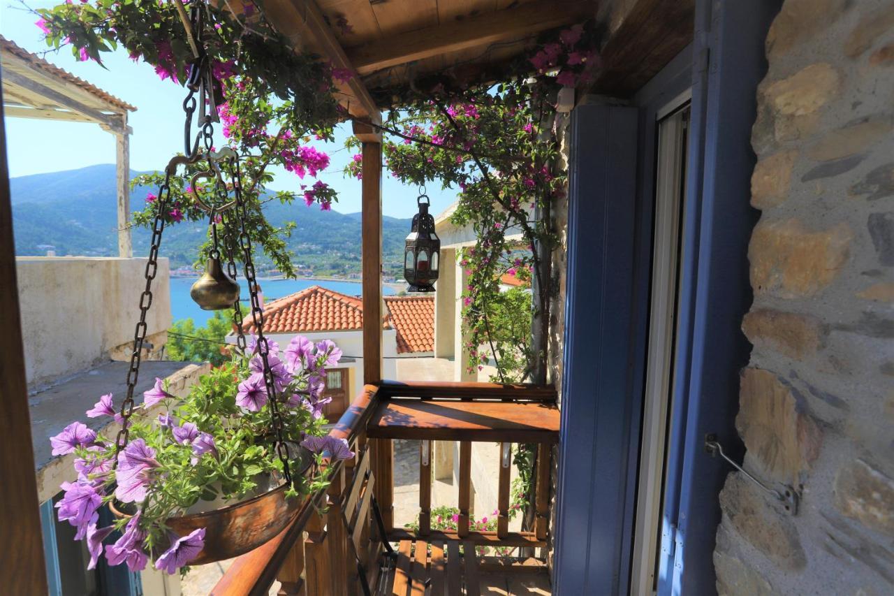 Villea Seaview Apartments Skopelos Buitenkant foto