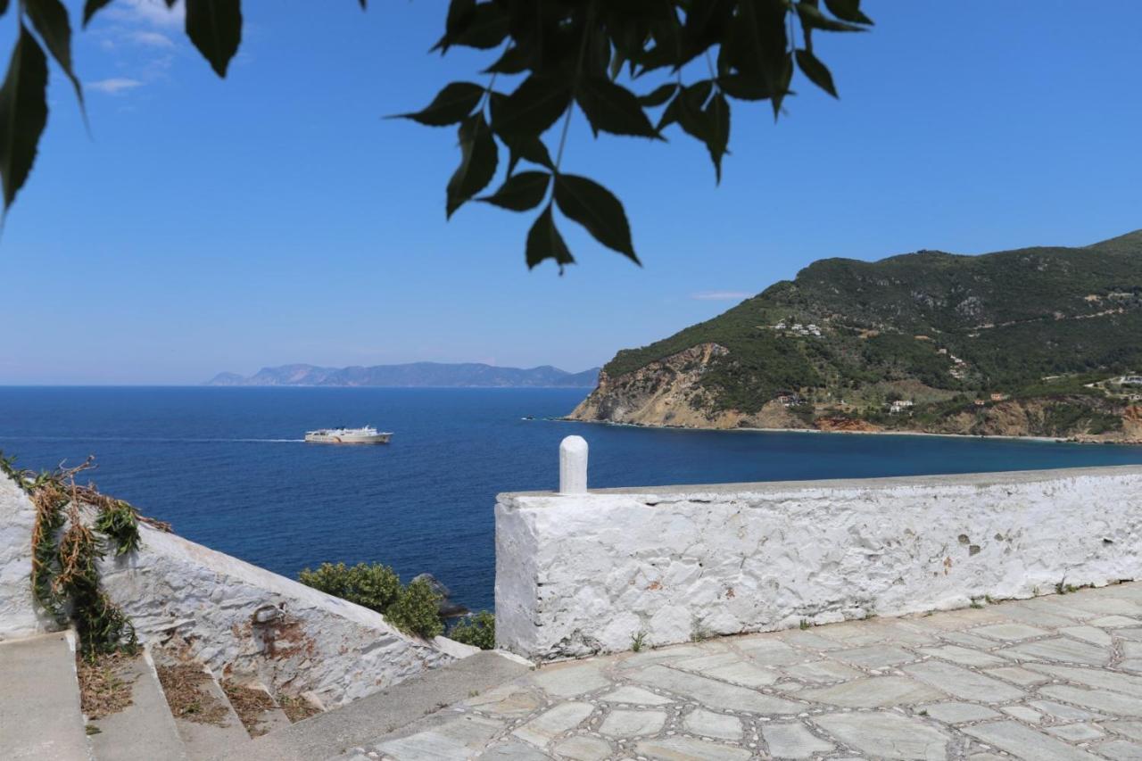 Villea Seaview Apartments Skopelos Buitenkant foto