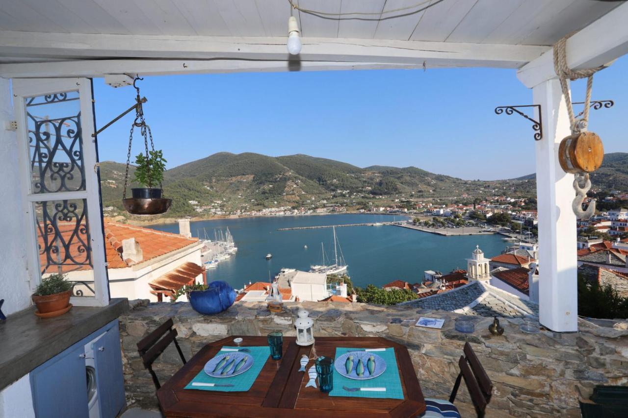 Villea Seaview Apartments Skopelos Buitenkant foto