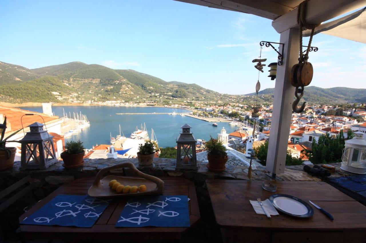 Villea Seaview Apartments Skopelos Buitenkant foto
